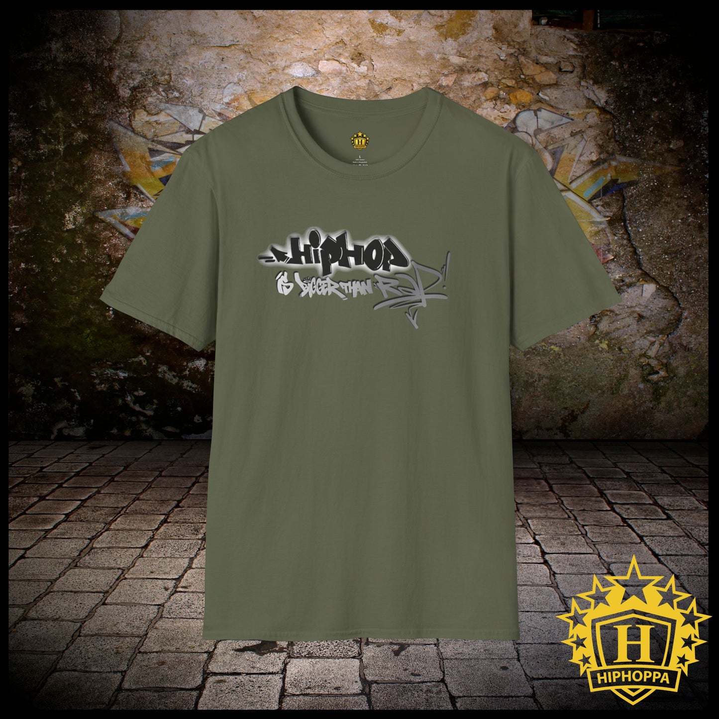 Hip Hop is bigger than Rap! Softstyle T-Shirt