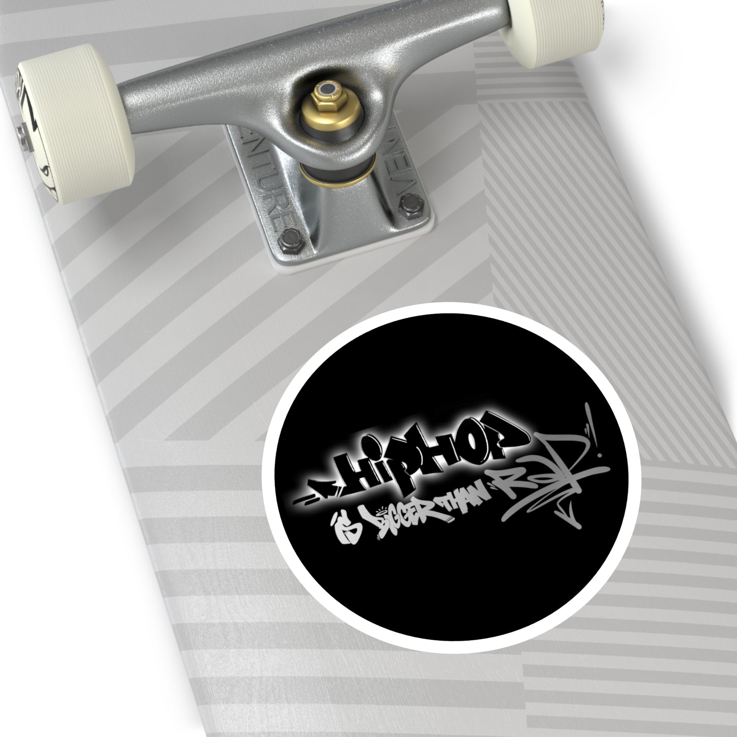 Hip Hop is Bigger than Rap! Vinyl Sticker, Indoor\Outdoor