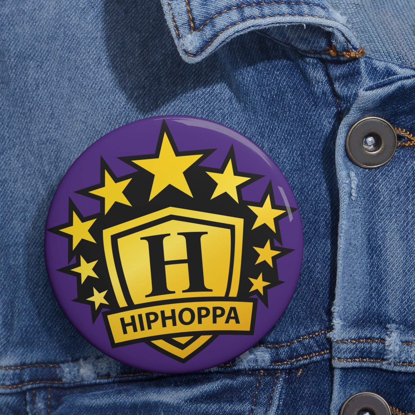 Royal Purp Hiphoppa Shield™ Pin