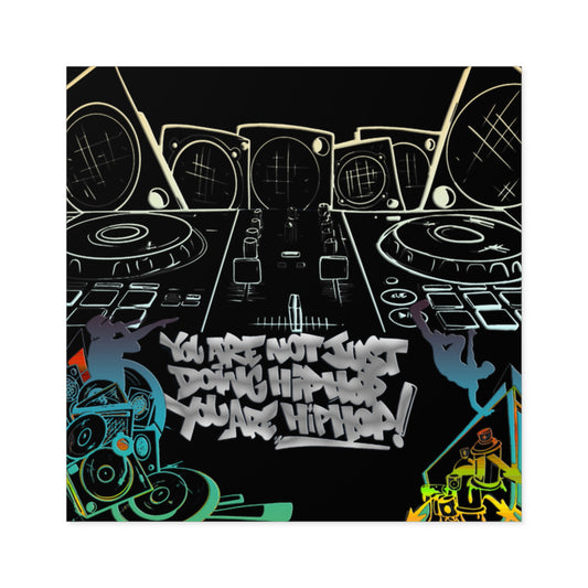 You are Hip Hop! Vinyl Stickers, Indoor\Outdoor