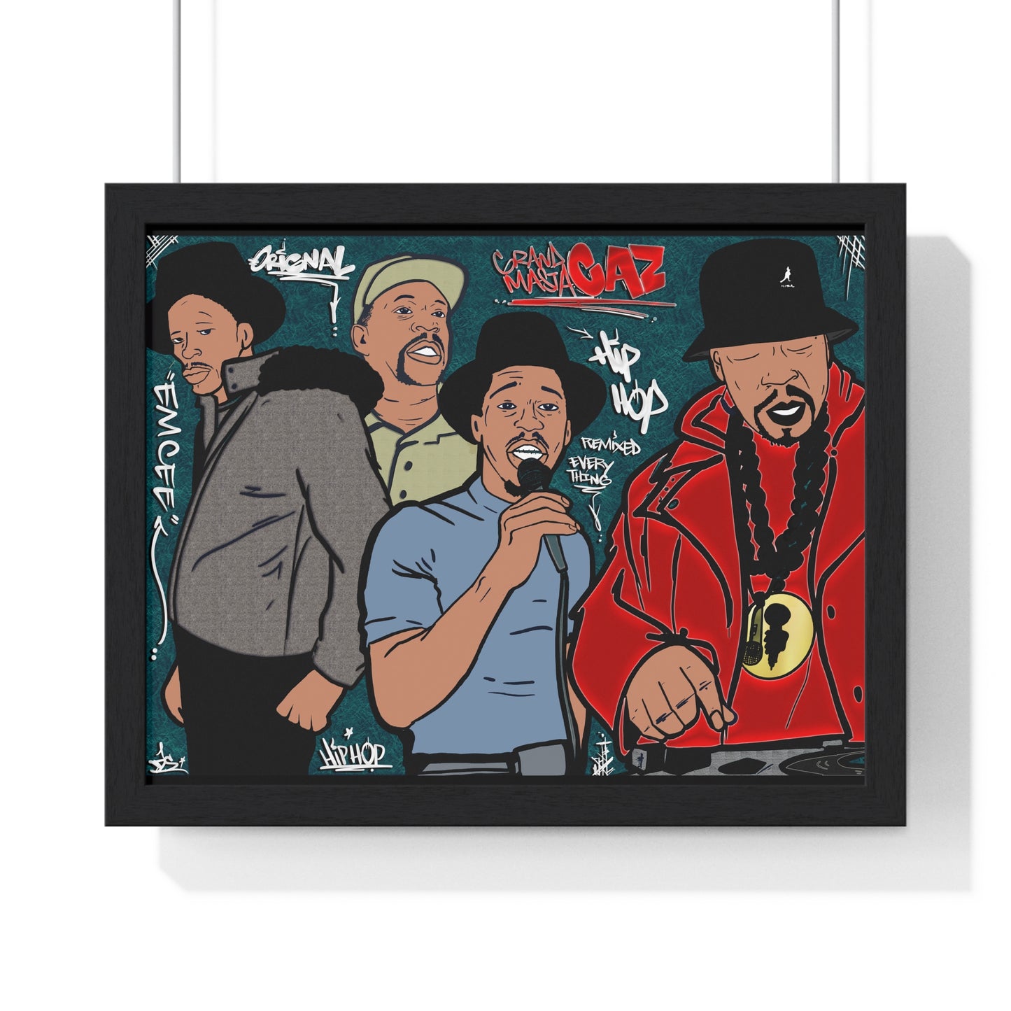 ORIGINAL ART BY DESIRE NOBILITY - GRANDMASTER CAZ