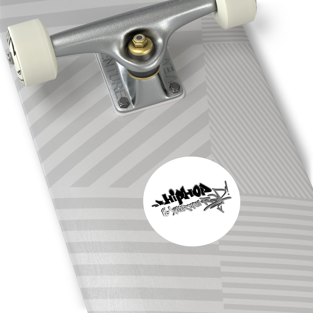 Hip Hop is Bigger than Rap! - Vinyl Sticker, Indoor\Outdoor