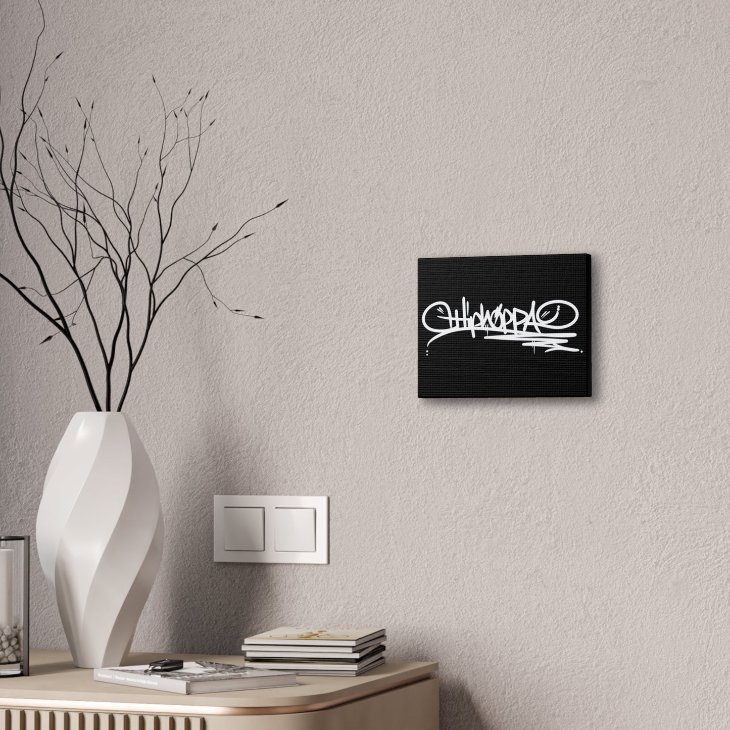 Hiphoppa Tag™ - Canvas Stretched, 0.75"