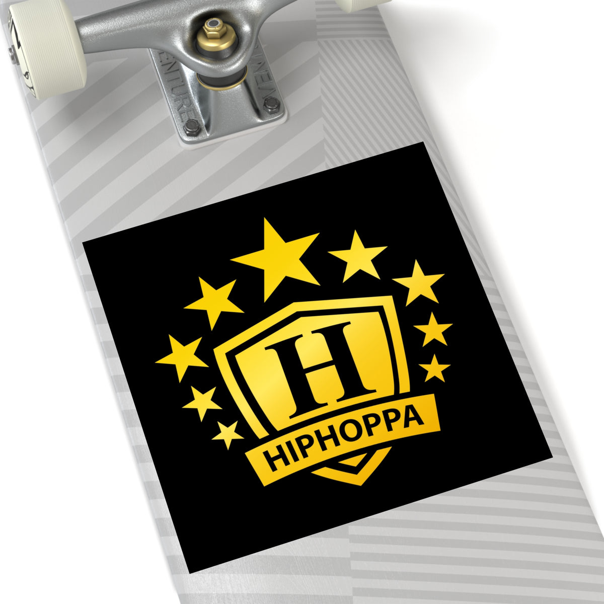 Square Hiphoppa Shield™ Vinyl Stickers, Indoor\Outdoor