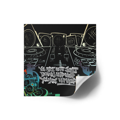 You are Hip Hop! Vinyl Stickers, Indoor\Outdoor