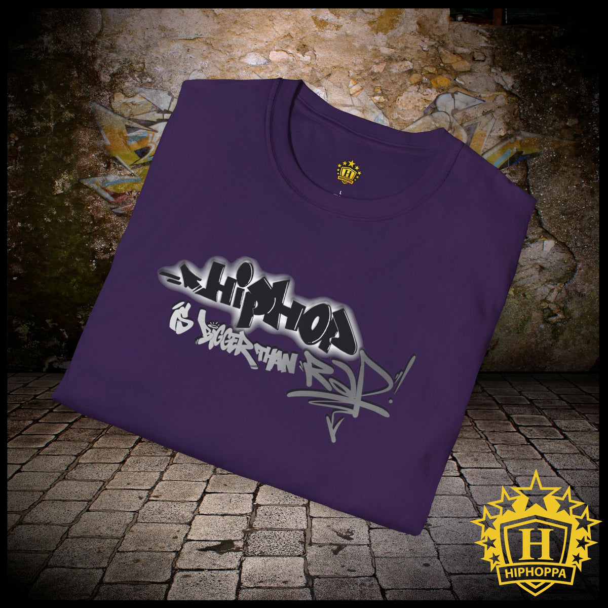 Hip Hop is bigger than Rap! Softstyle T-Shirt