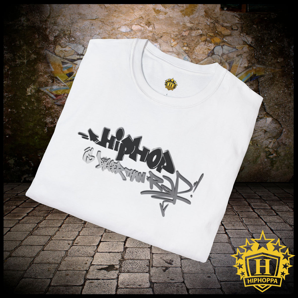 Hip Hop is bigger than Rap! Softstyle T-Shirt