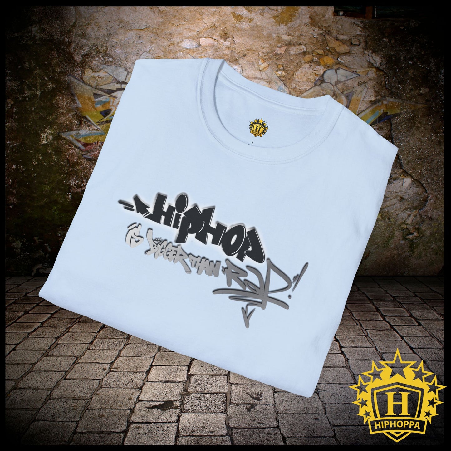 Hip Hop is bigger than Rap! Softstyle T-Shirt