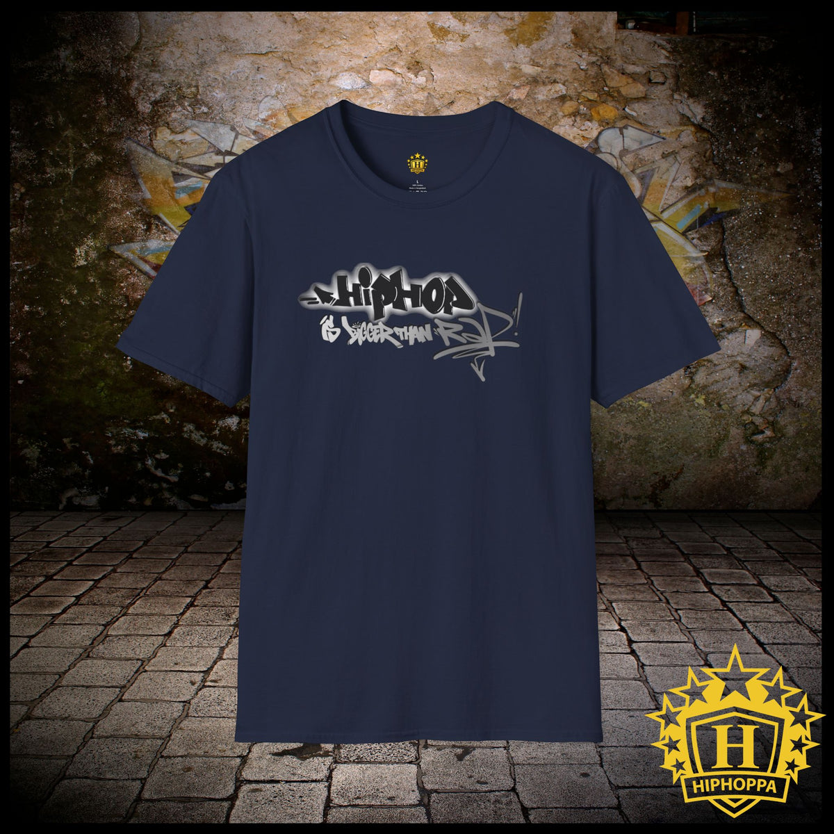 Hip Hop is bigger than Rap! Softstyle T-Shirt