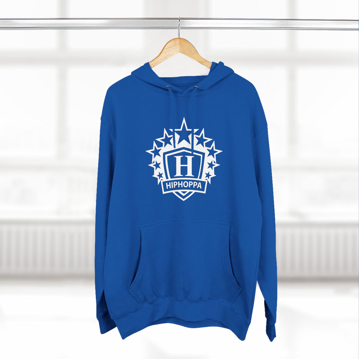 Hiphoppa Shield™ White Logo Hood