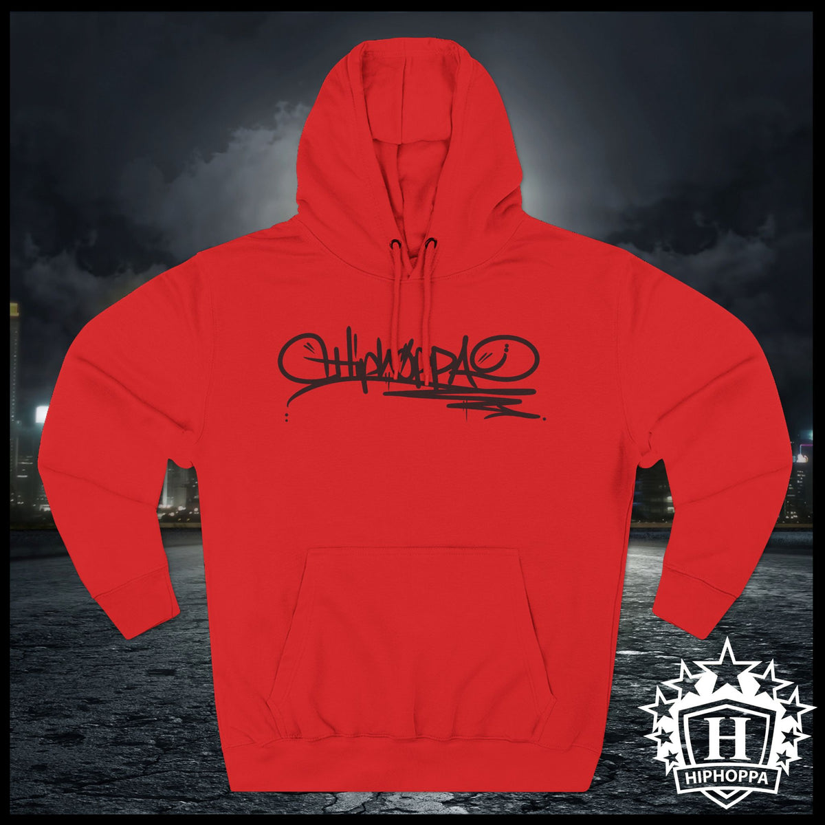Hiphoppa Tag™ Hood - Black