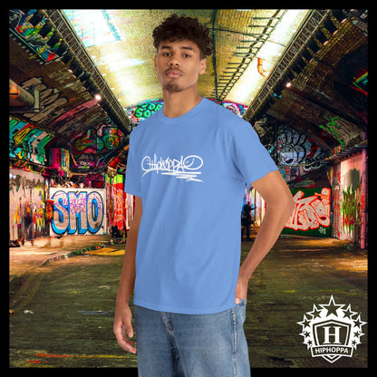 Hiphoppa Tag™ Heavy Cotton Tee, White Tag
