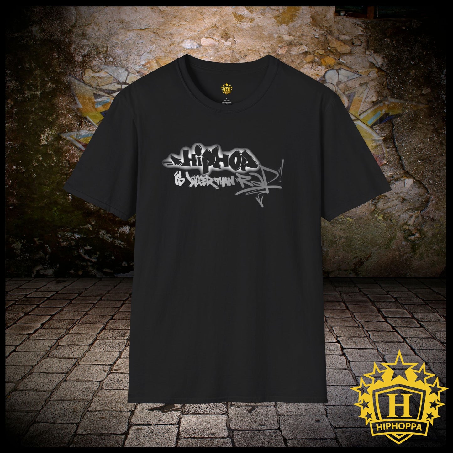 Hip Hop is bigger than Rap! Softstyle T-Shirt