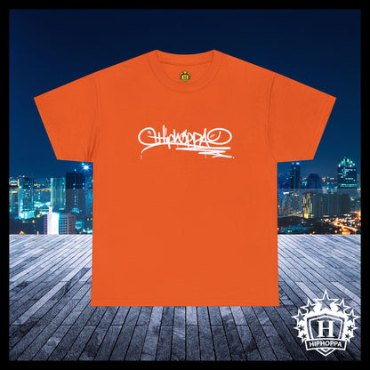 Hiphoppa Tag™ Heavy Cotton Tee, White Tag