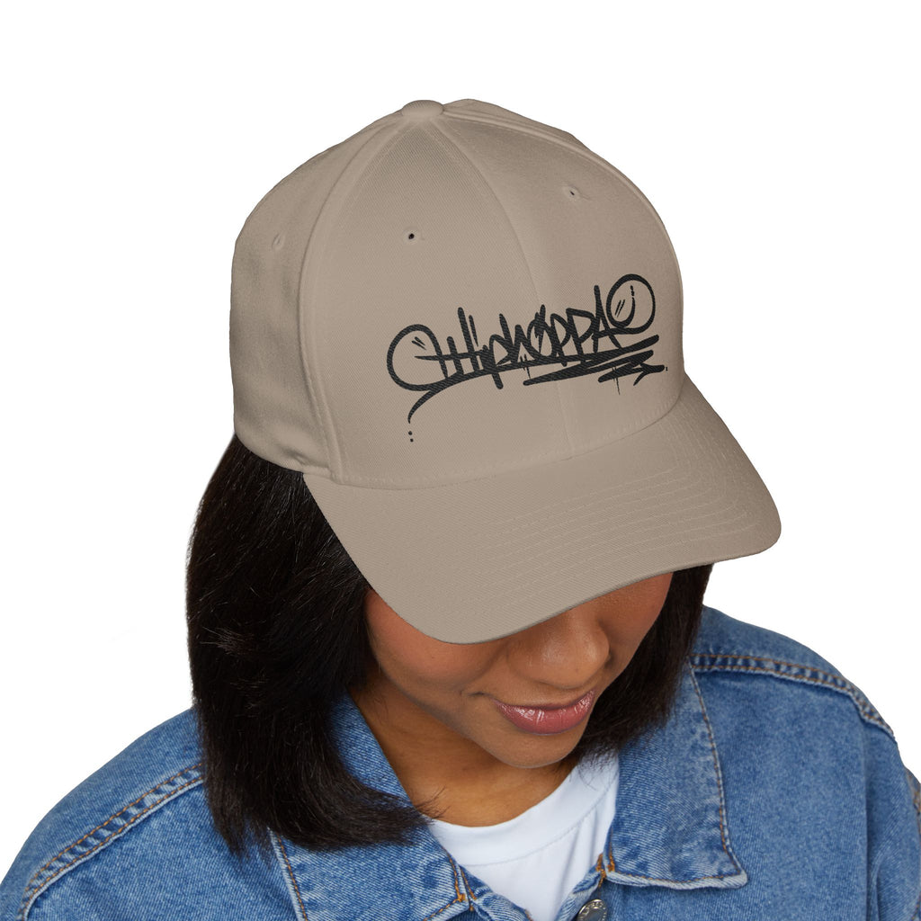 Hiphoppa Tag™ White Closed-Back (Embroidery)