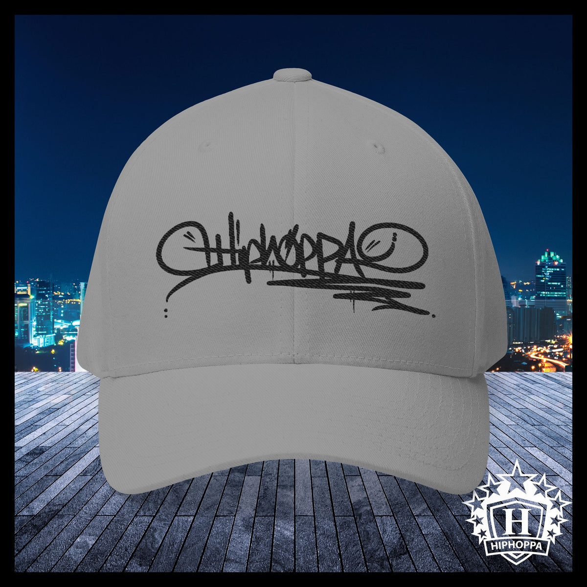 Hiphoppa Tag™ White Closed-Back (Embroidery)