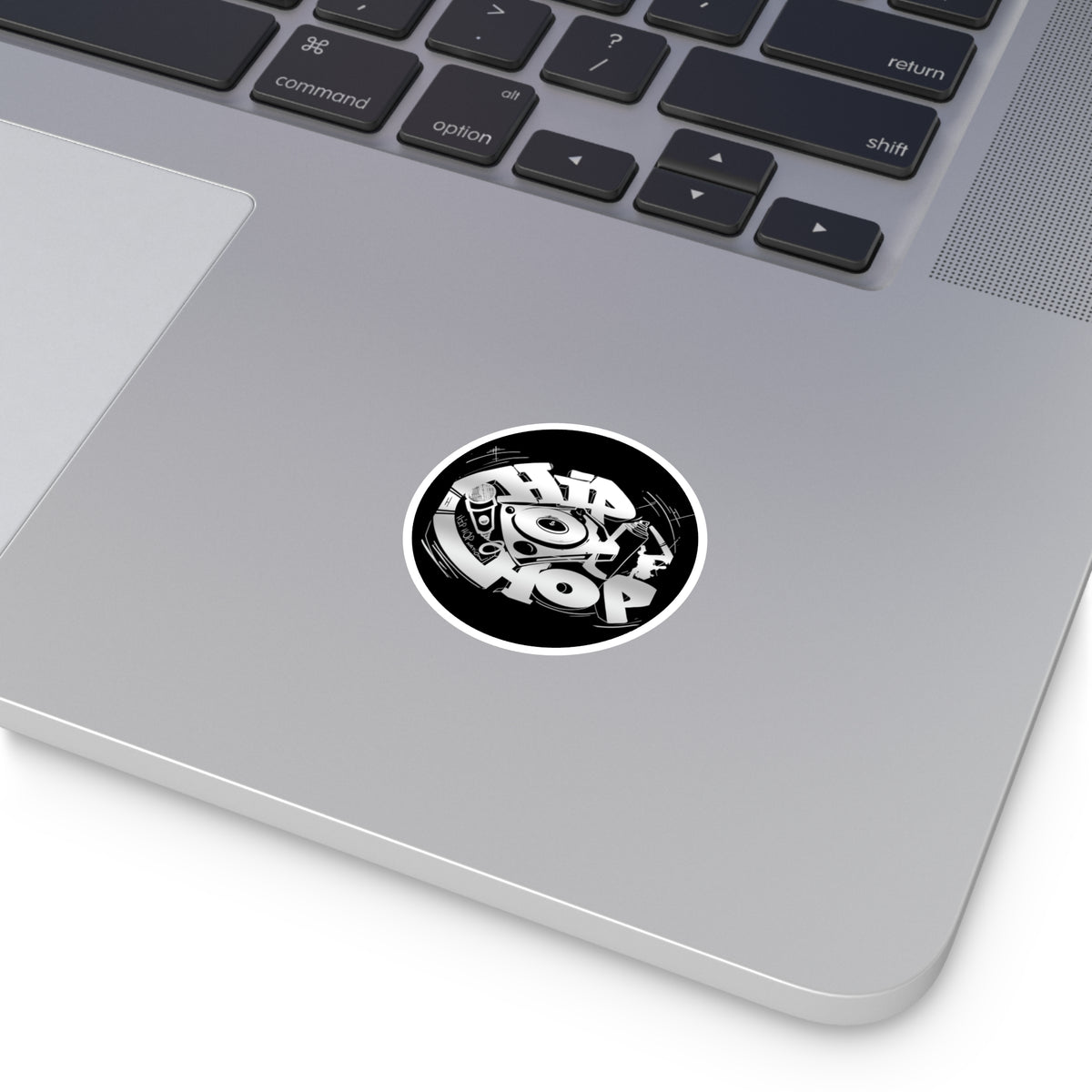 Round Hip Hop Nation Vinyl Sticker, Indoor\Outdoor