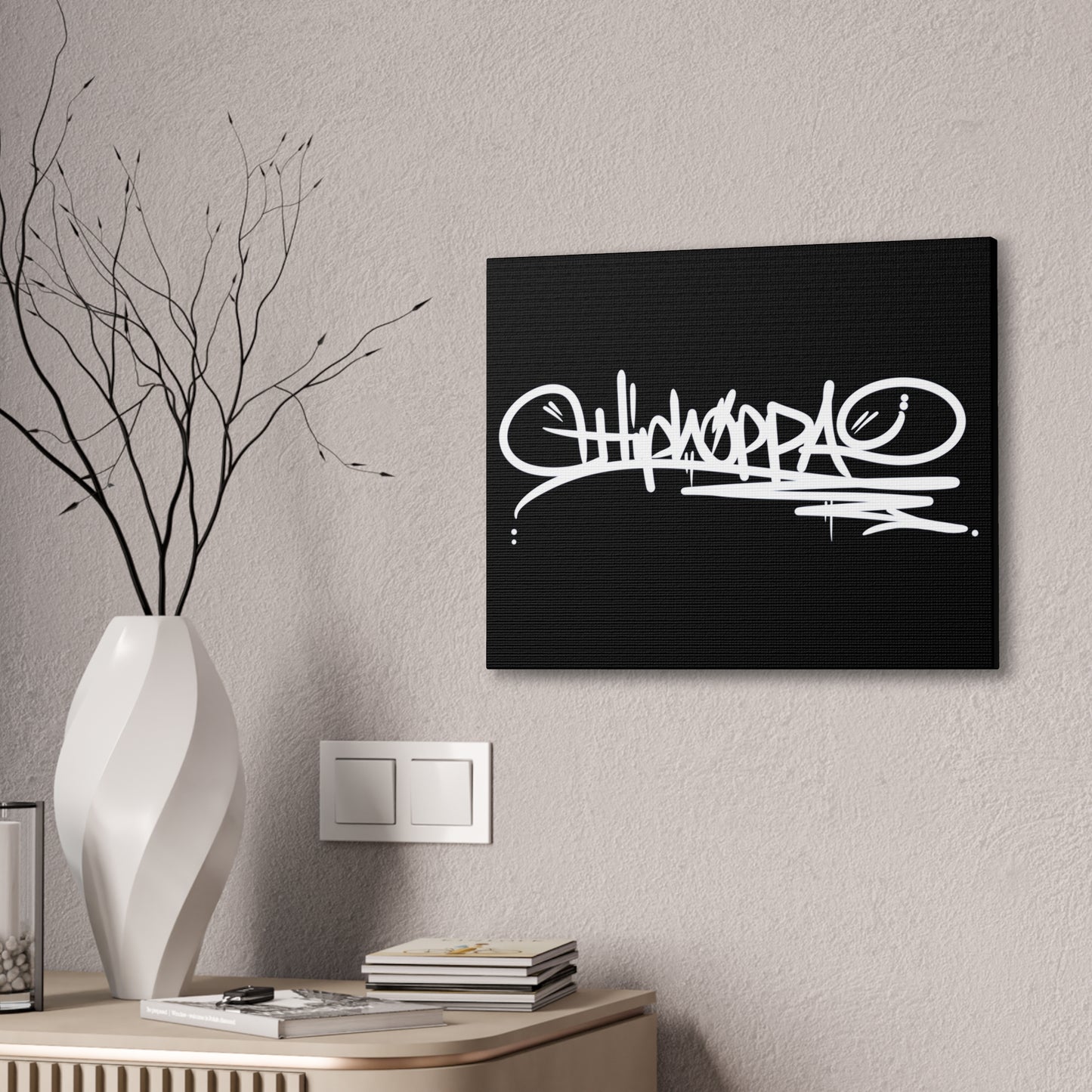 Hiphoppa Tag™ - Canvas Stretched, 0.75"