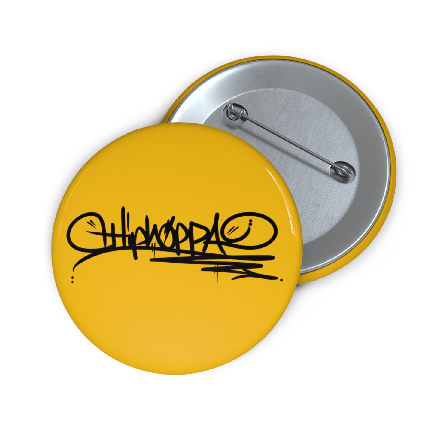 Gold Hiphoppa B Tag Pin