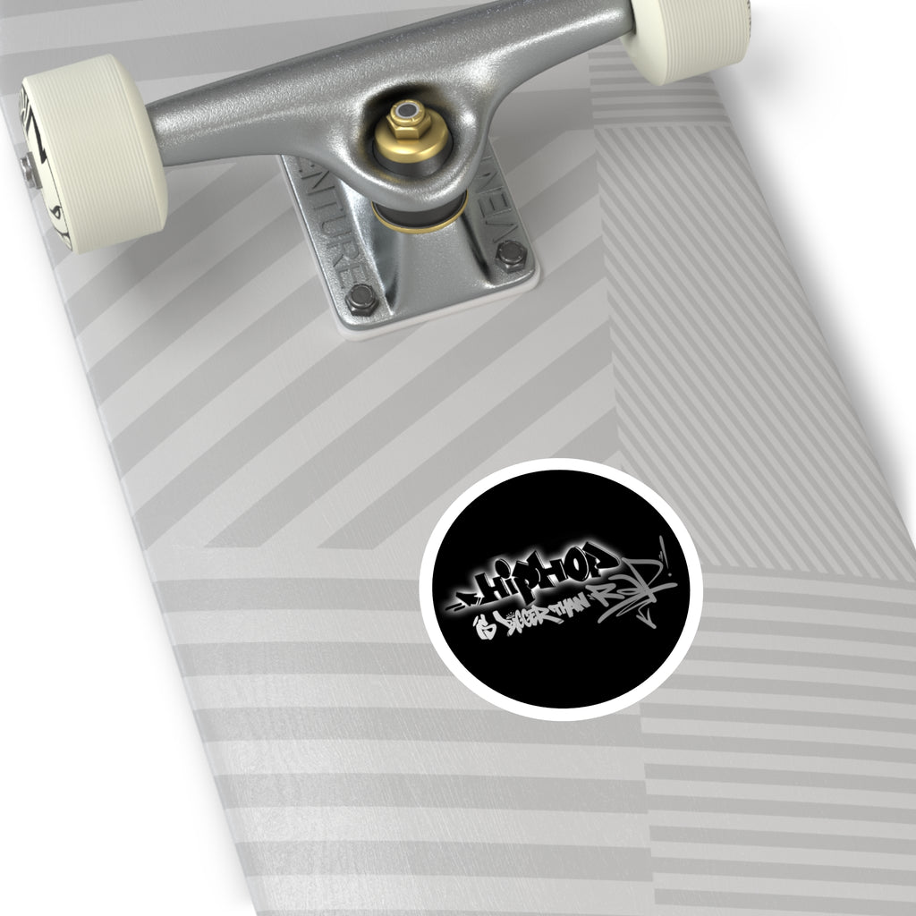 Hip Hop is Bigger than Rap! Vinyl Sticker, Indoor\Outdoor
