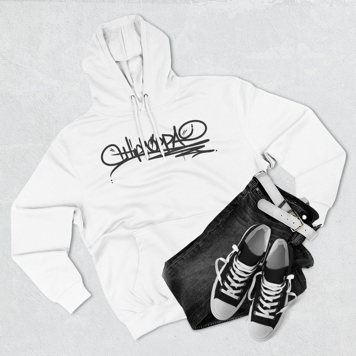 Hiphoppa Tag™ Hood - Black