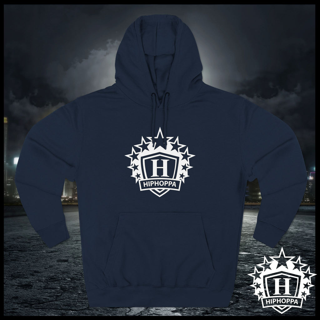 Hiphoppa Shield™ White Logo Hood