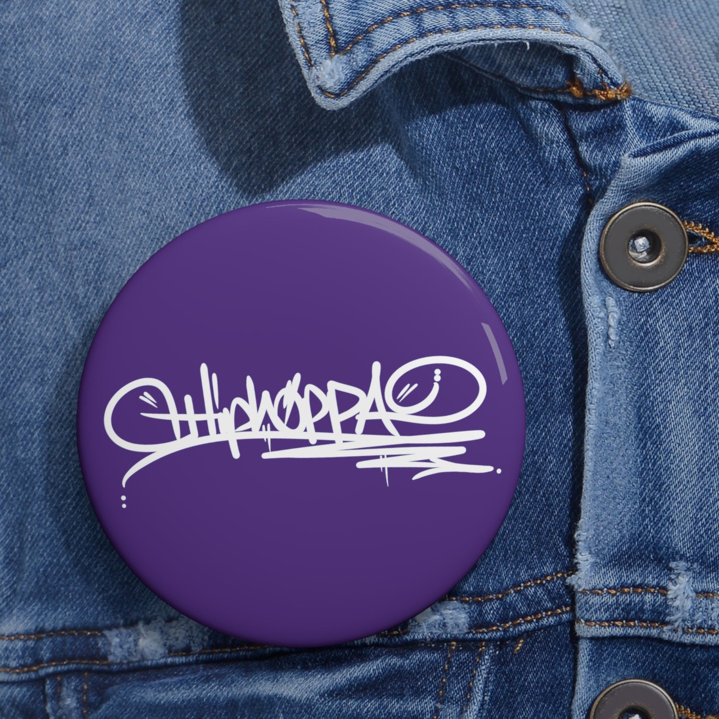 Royal Purp Hiphoppa Tag Pin