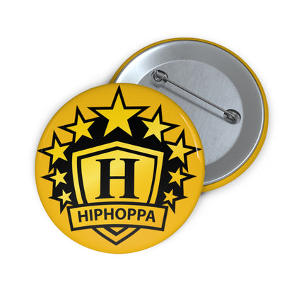 Gold Hiphoppa Shield Pin