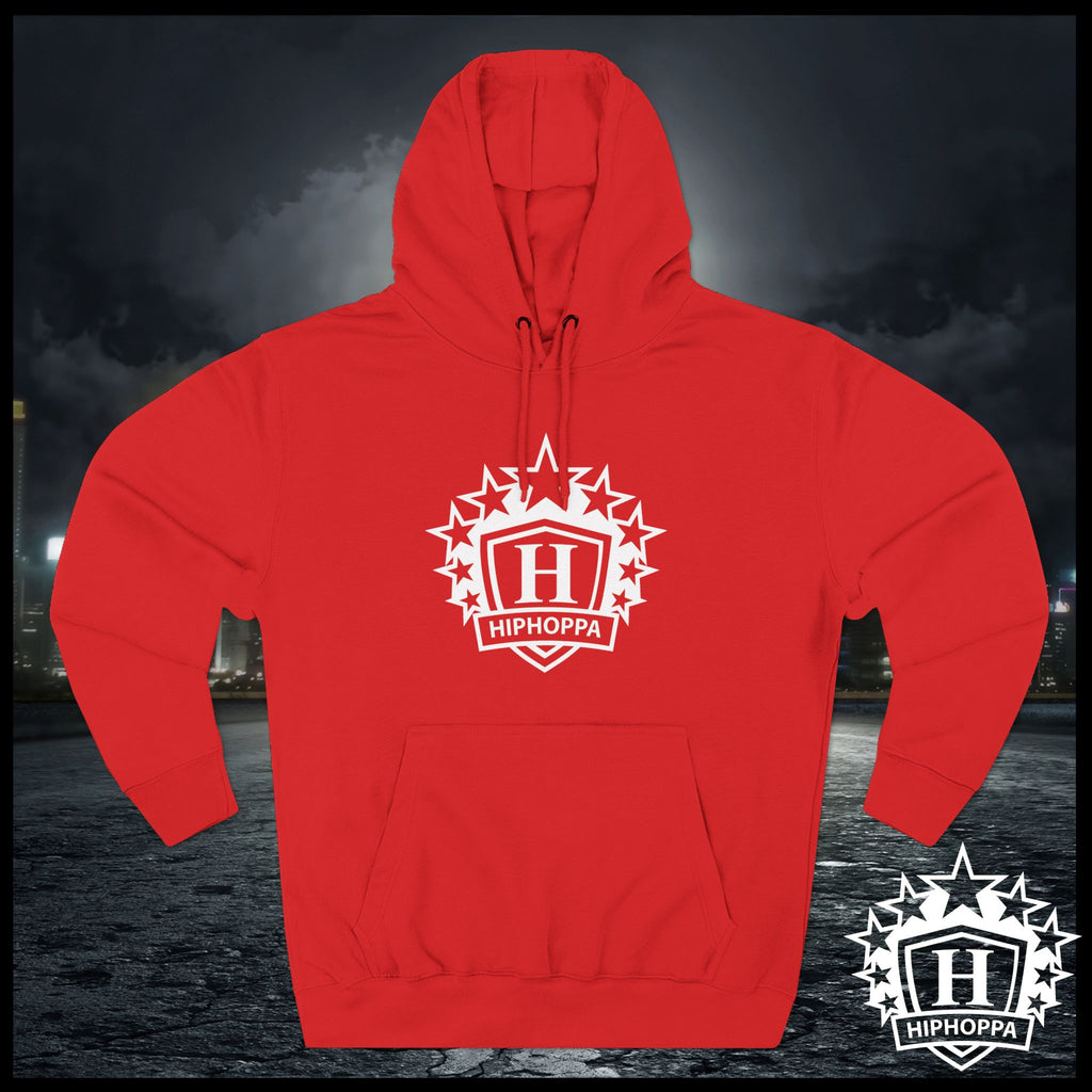 Hiphoppa Shield™ White Logo Hood