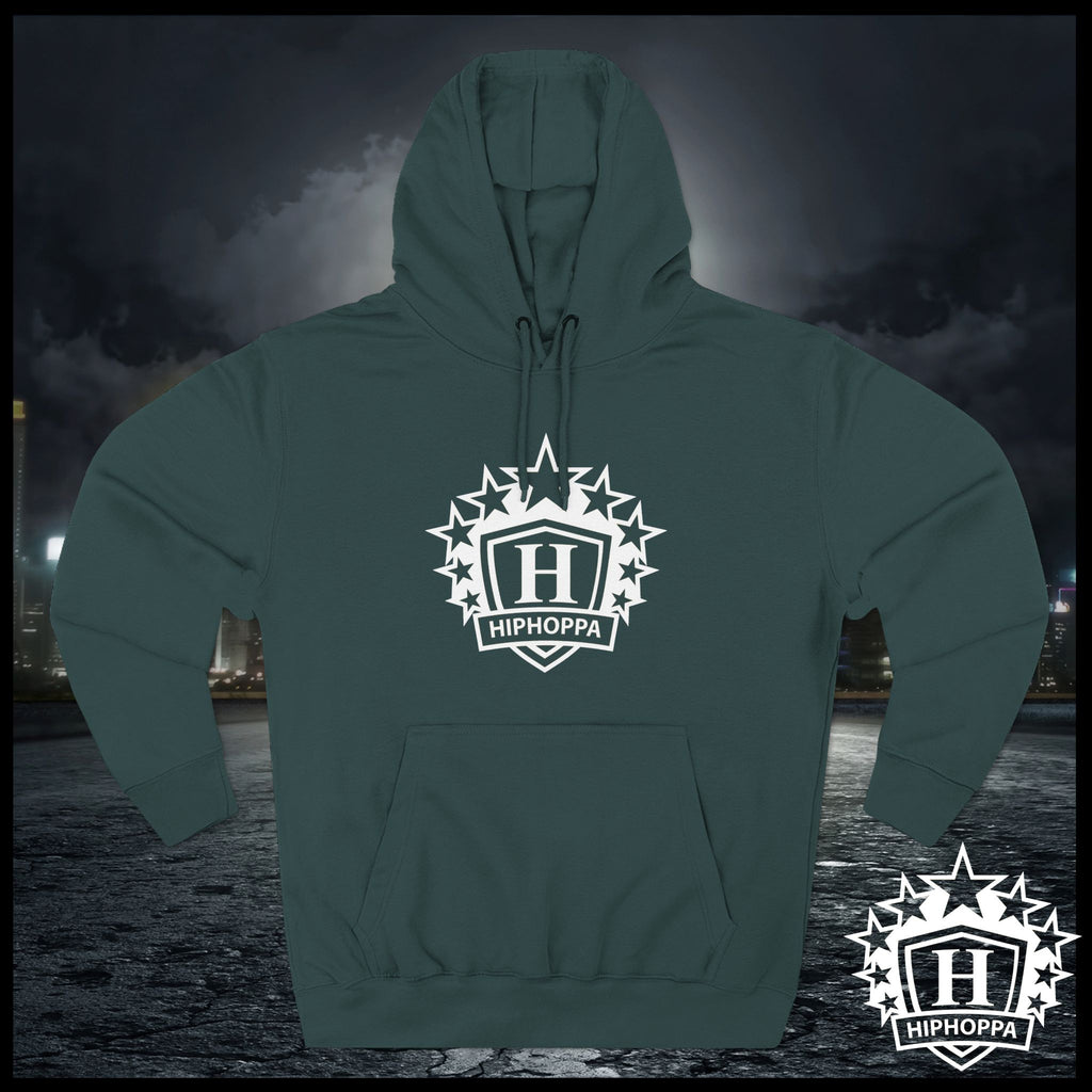 Hiphoppa Shield™ White Logo Hood