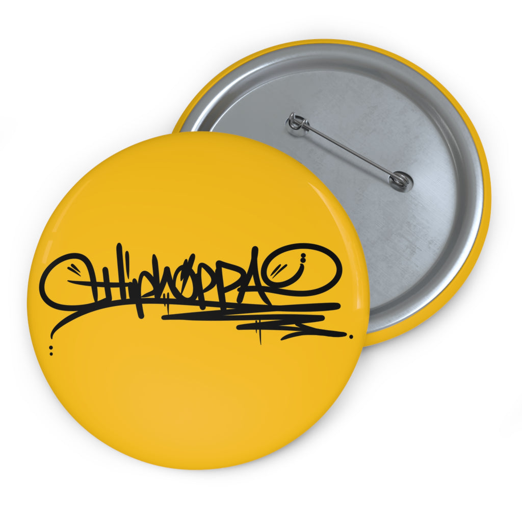 Gold with black, Hiphoppa Tag™ Pin