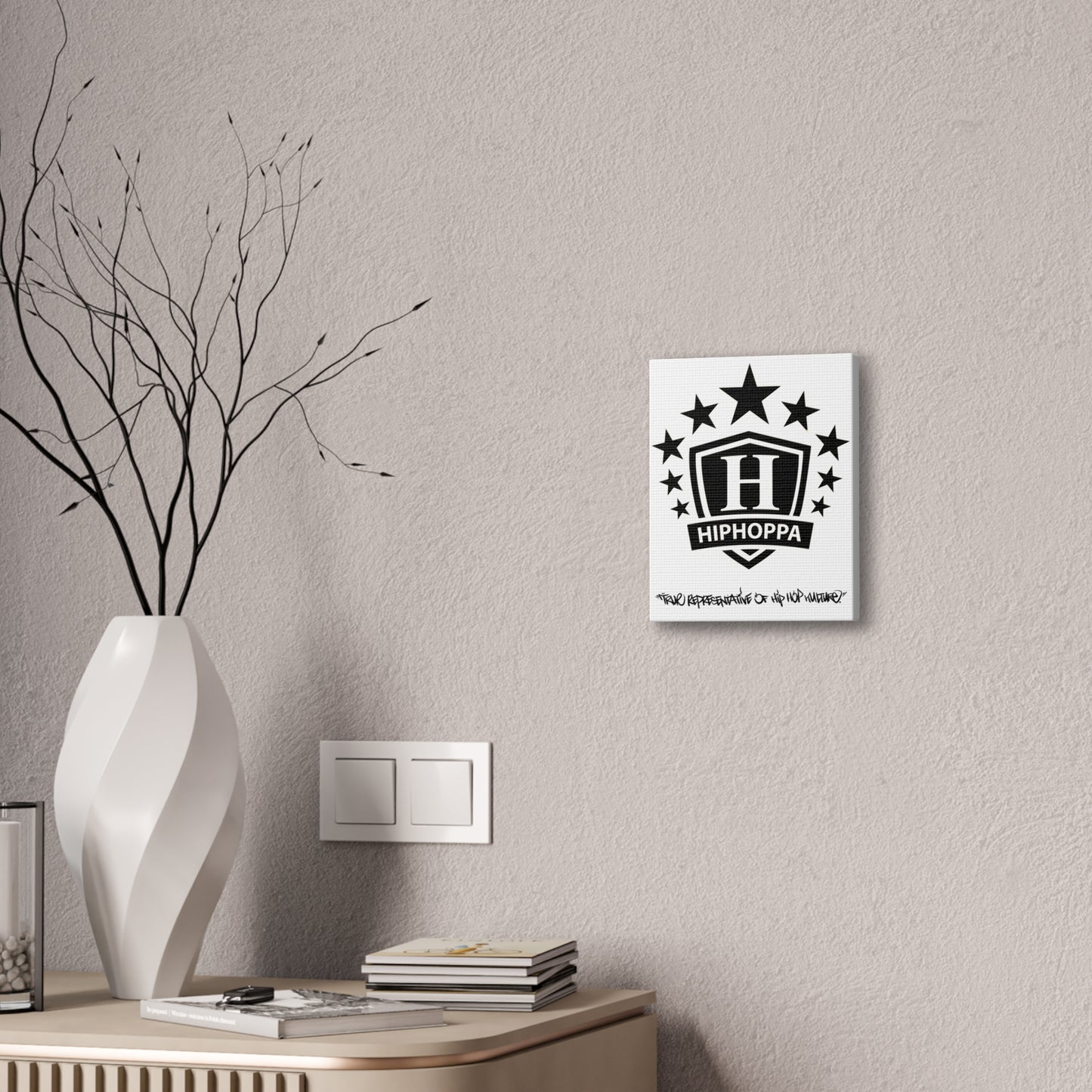 Hiphoppa Shield™ - Canvas Stretched, 0.75"