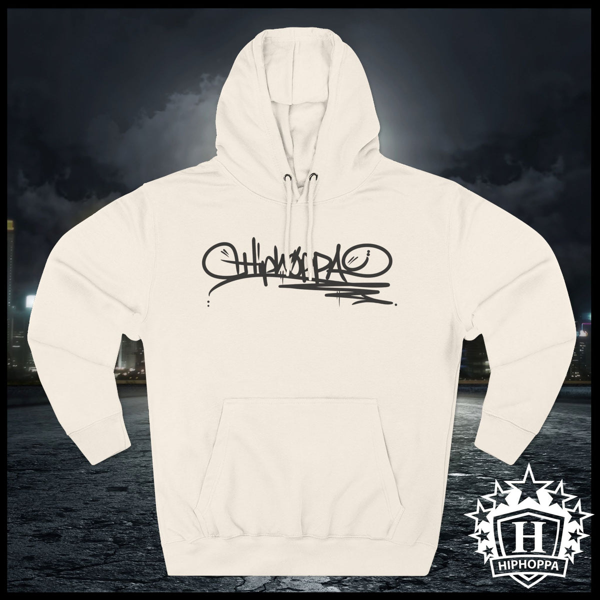 Hiphoppa Tag™ Hood - Black