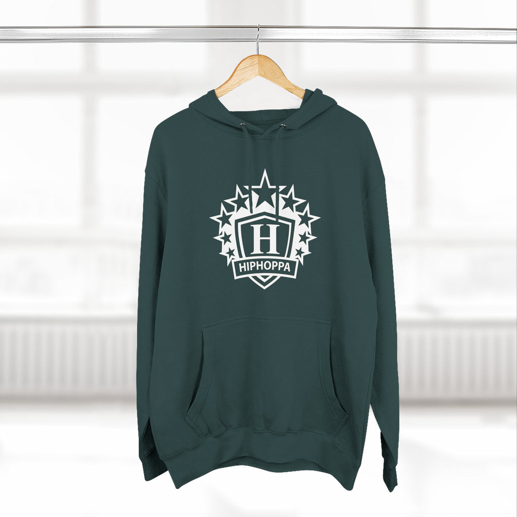 Hiphoppa Shield™ White Logo Hood