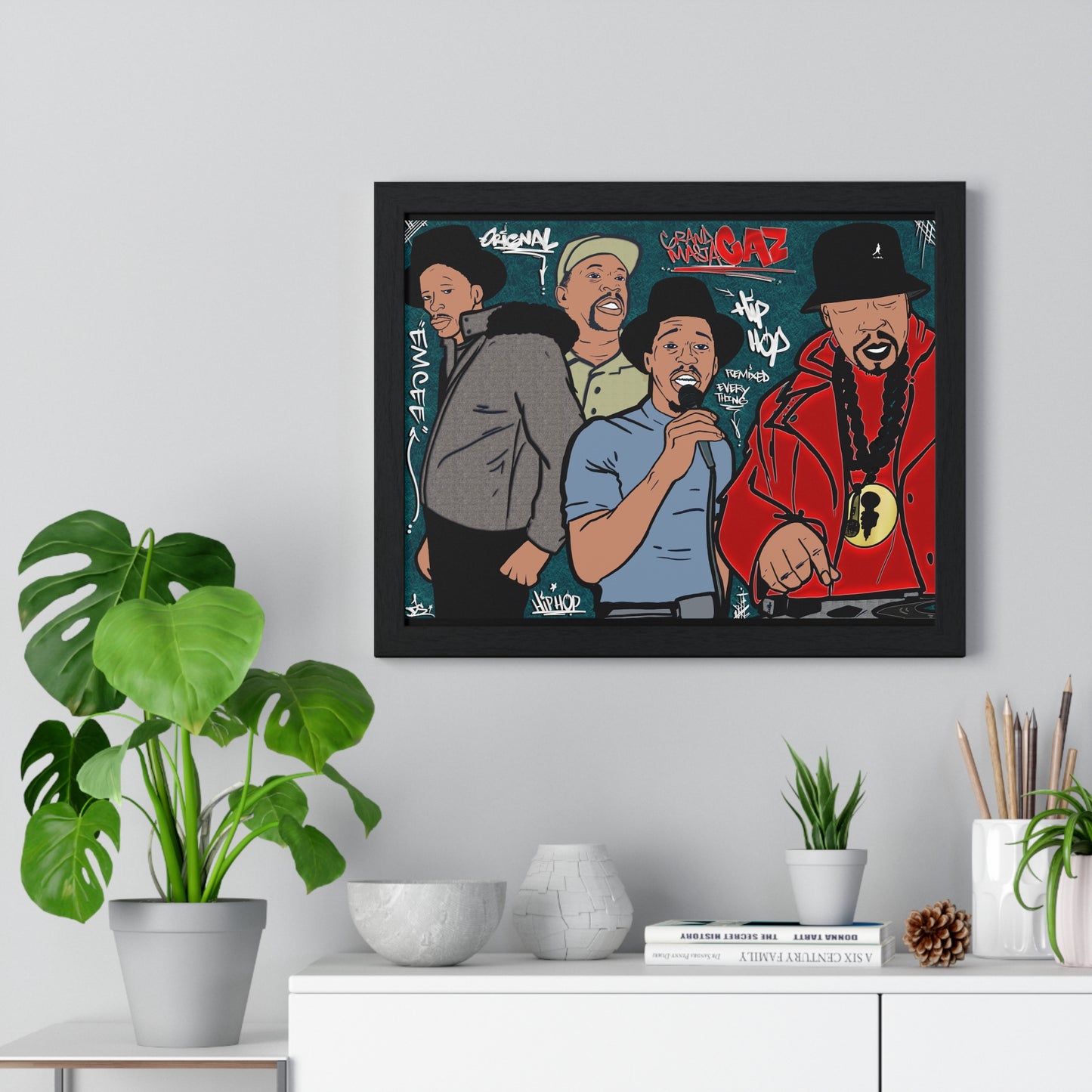 ORIGINAL ART BY DESIRE NOBILITY - GRANDMASTER CAZ