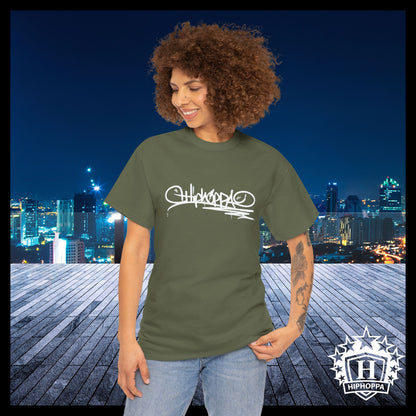 Hiphoppa Tag™ Heavy Cotton Tee, White Tag