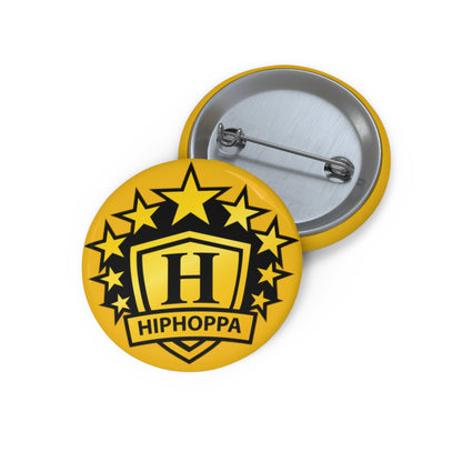 Gold Hiphoppa Shield Pin