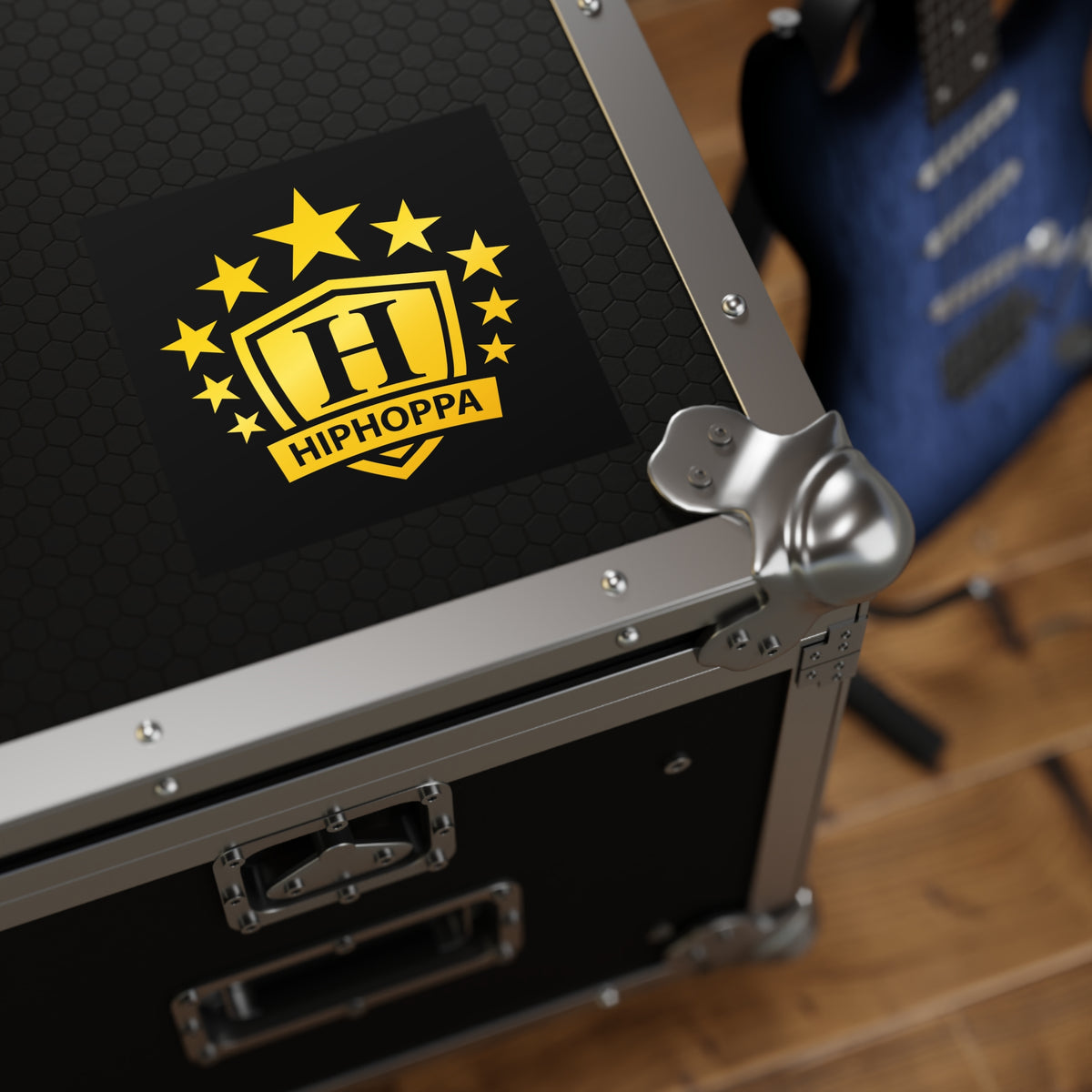 Square Hiphoppa Shield™ Vinyl Stickers, Indoor\Outdoor