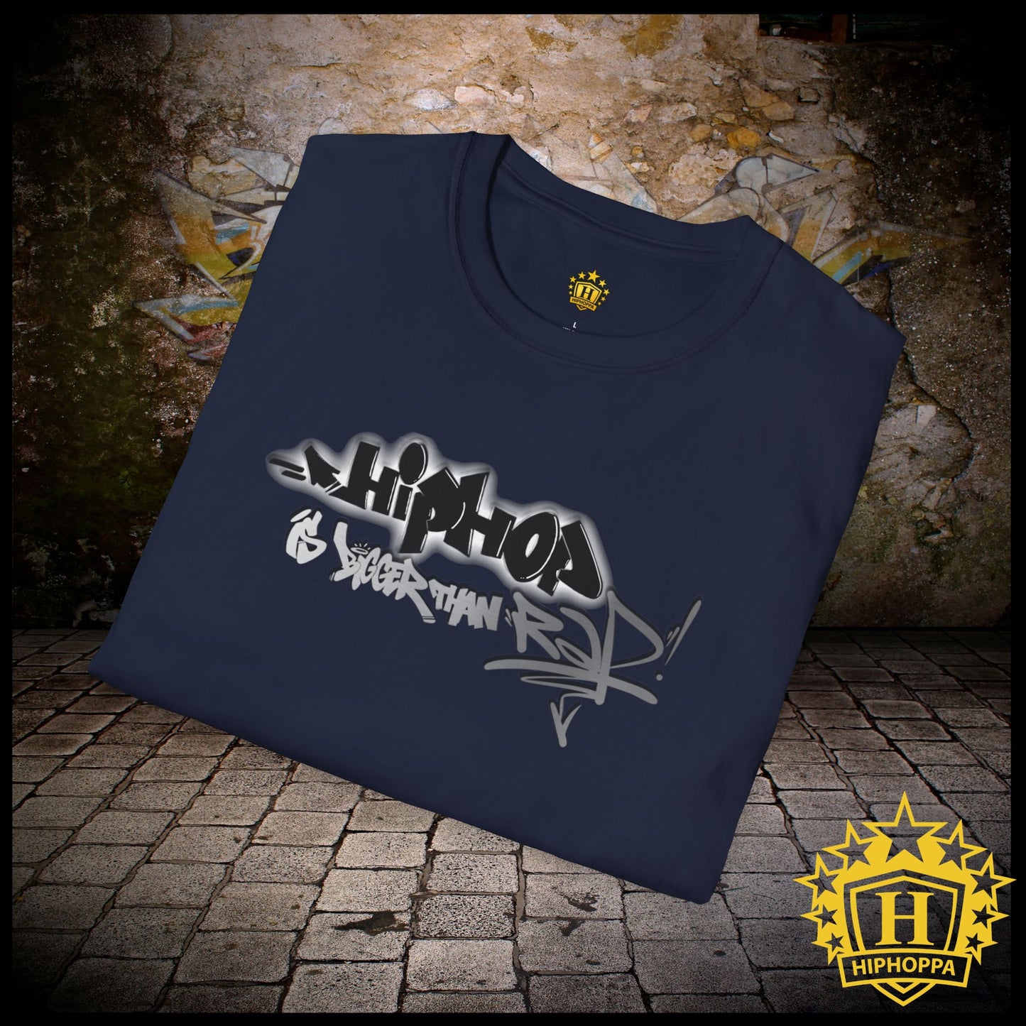 Hip Hop is bigger than Rap! Softstyle T-Shirt