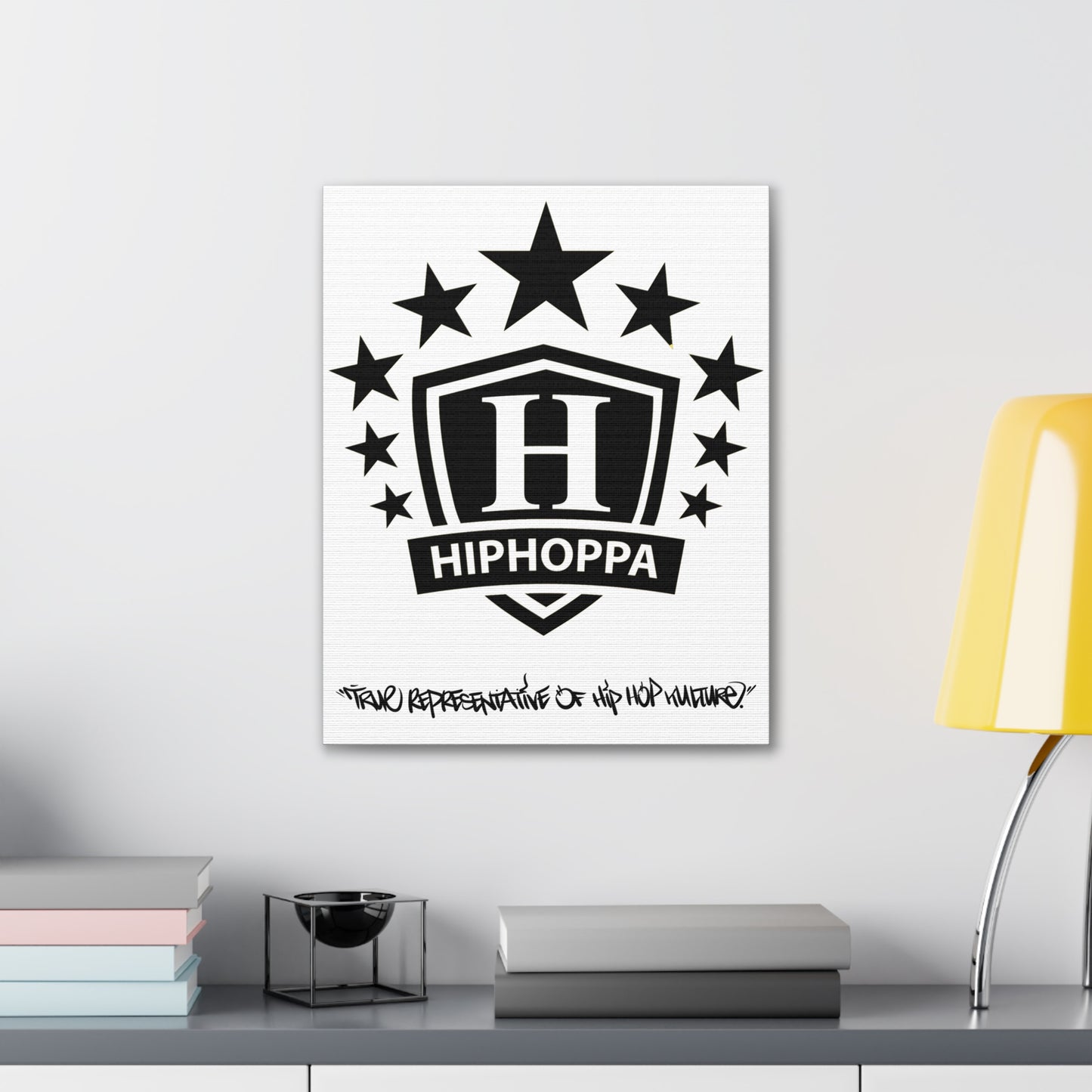 Hiphoppa Shield™ - Canvas Stretched, 0.75"