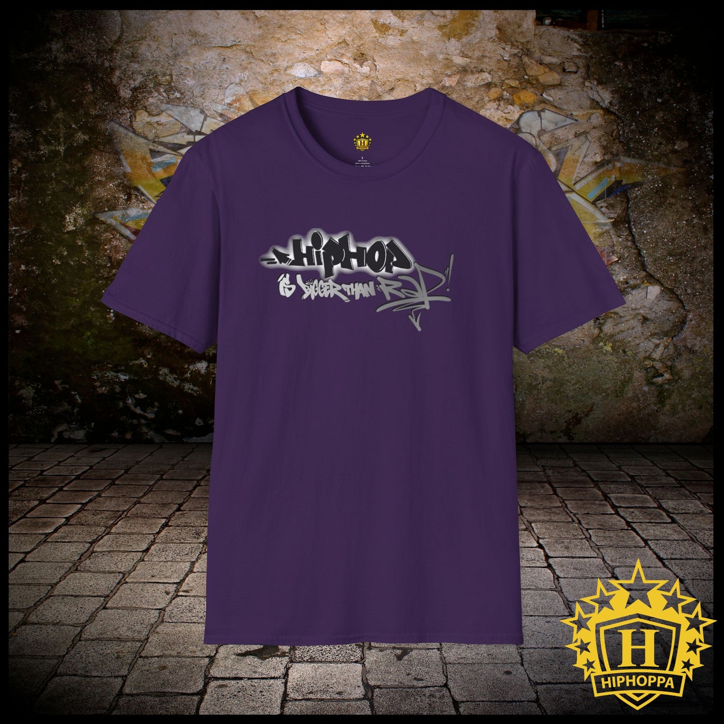 Hip Hop is bigger than Rap! Softstyle T-Shirt