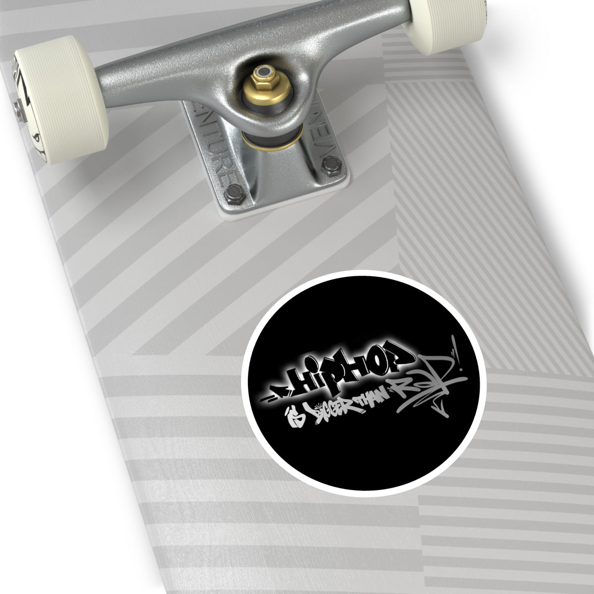 Hip Hop is Bigger than Rap! Vinyl Sticker, Indoor\Outdoor