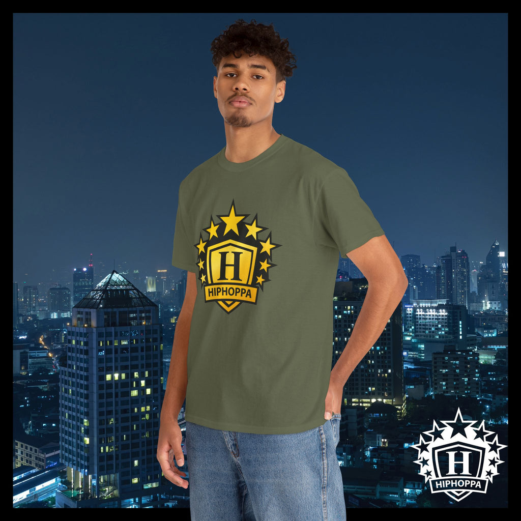 The Hiphoppa Shield™ Heavy Cotton Tee