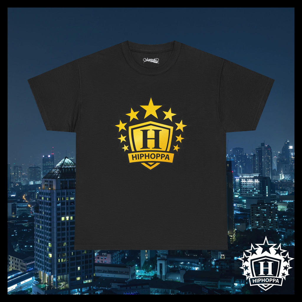 The Hiphoppa Shield™ Heavy Cotton Tee