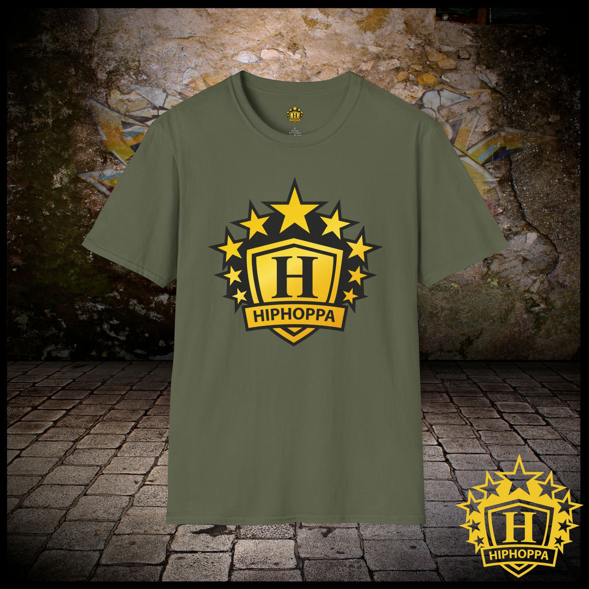 The Hiphoppa Shield™ Softstyle T-Shirt