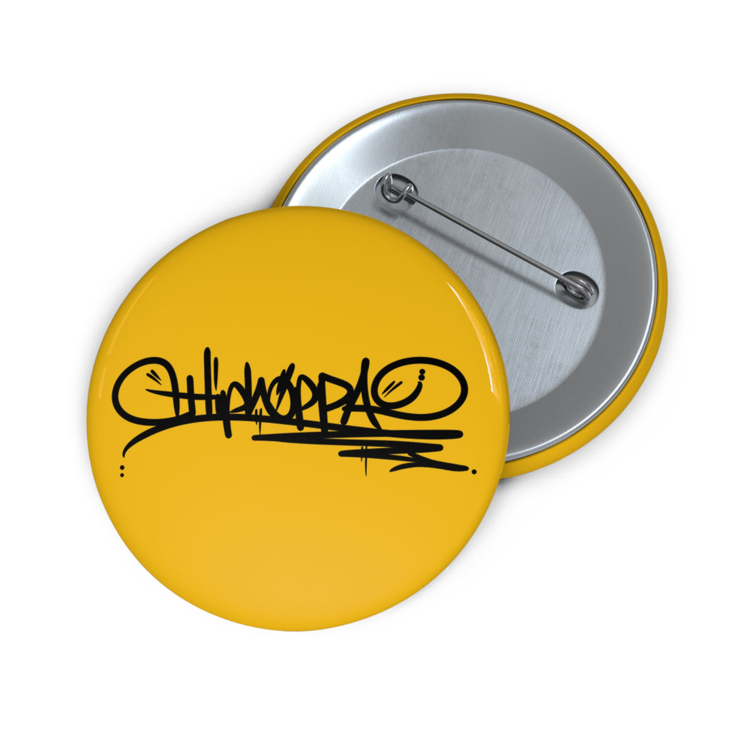 Gold with black, Hiphoppa Tag™ Pin