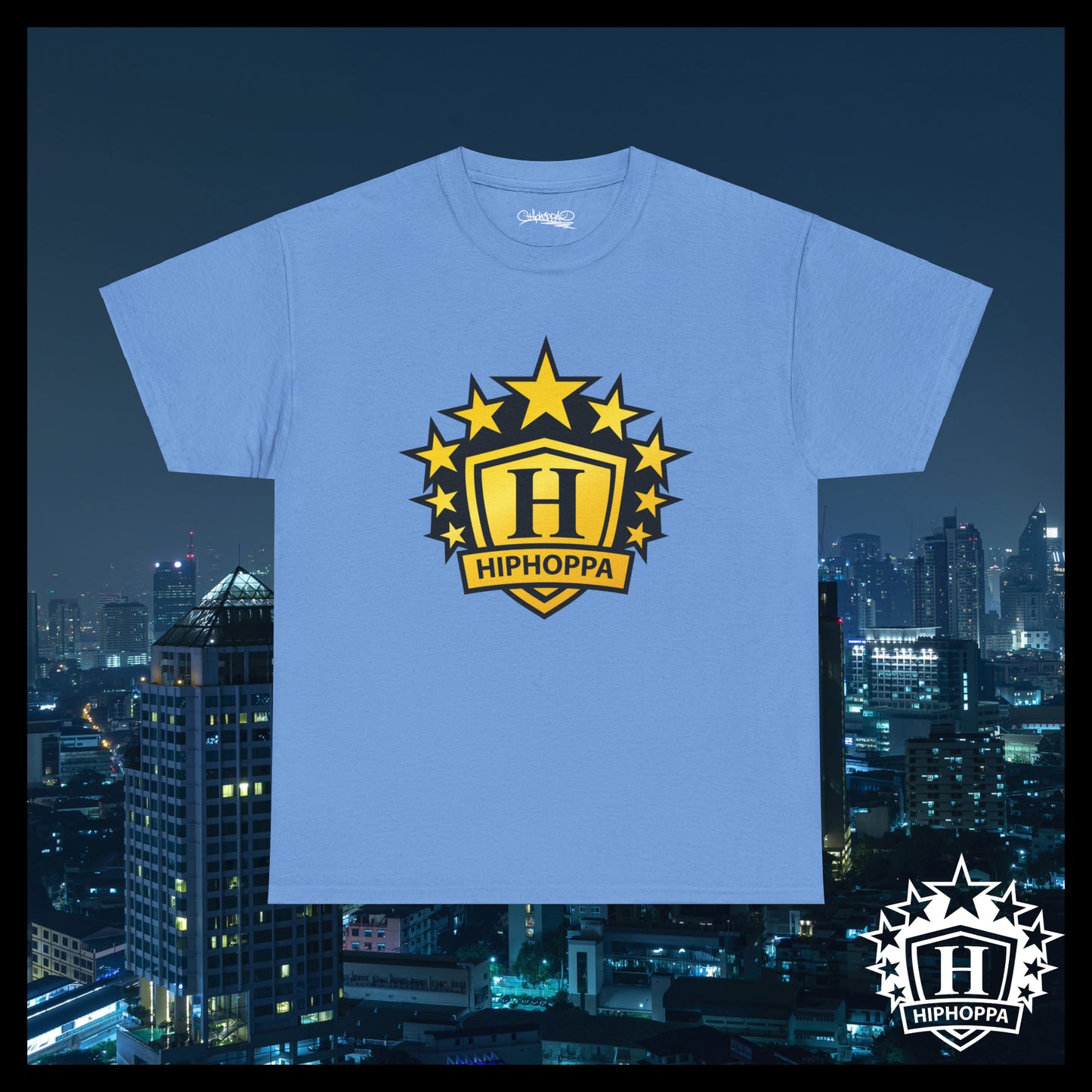 The Hiphoppa Shield™ Heavy Cotton Tee