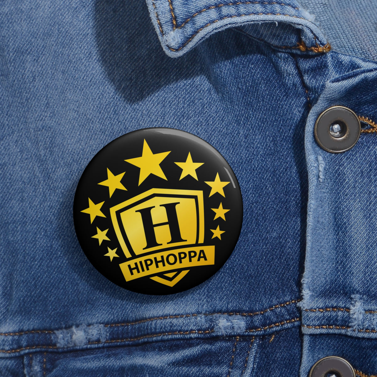 Black Hiphoppa Shield™ Pin