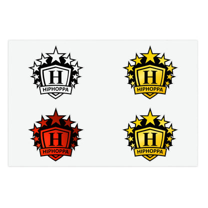 Hiphoppa Shield Sticker Sheets