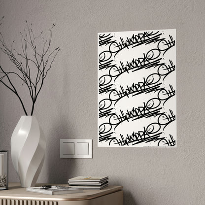 Hiphoppa Tag Black Gloss Posters